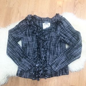Nick and Mo Exclusive Collection Fringe Blazer NEW